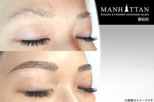 eyelash ＆eyebrow extension salon MANHATTAN 新宿店の割引クーポン